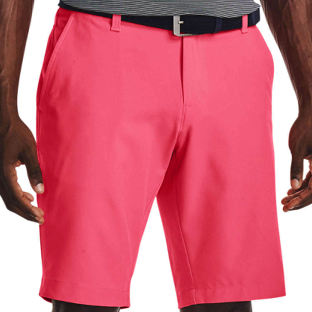 Red under armour golf shorts hotsell