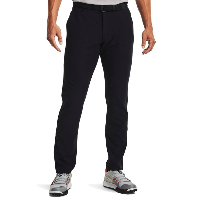 Under Armour Drive Tapered Trousers - Black/Steel Medium Heather/Halo Gray