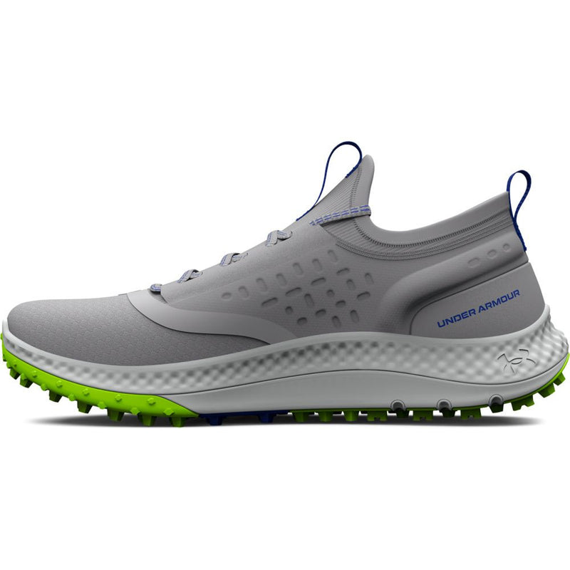 Under Armour Junior GS Charged Phantom Spikeless Shoes - Mod Grey/Royal