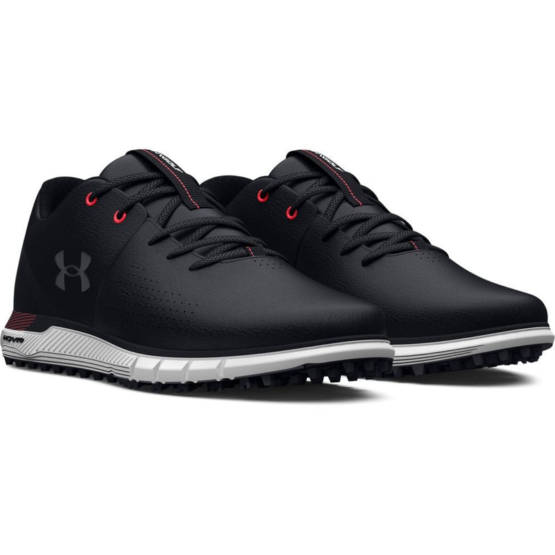 Under Armour HOVR Fade 2 Wide Fit Waterproof Spikeless Shoes - Black/Pitch Grey