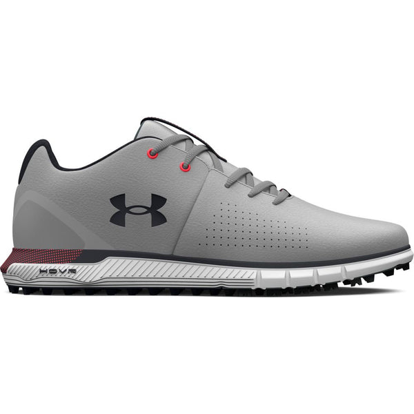 Under Armour HOVR Fade 2 Wide Fit Waterproof Spikeless Shoes - Mod Grey/Black