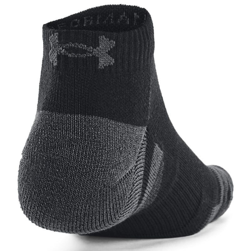 Under Armour Performance Tech Low Socks (3 Pairs) - Mod Grey/White/Black