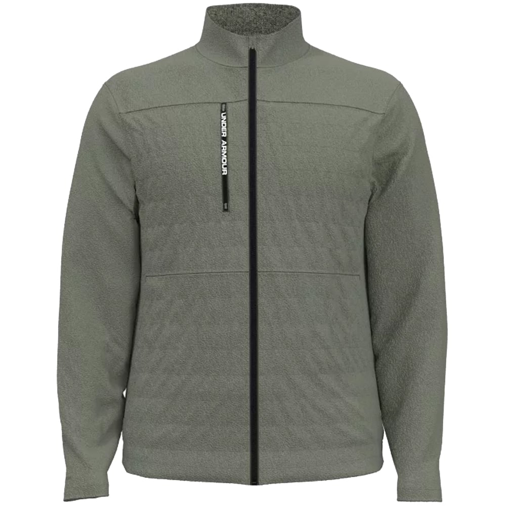 Under armour jackets green men on sale