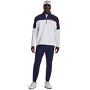Under Armour Storm Windstrike 1/2 Zip Pullover - White/Midnight Navy