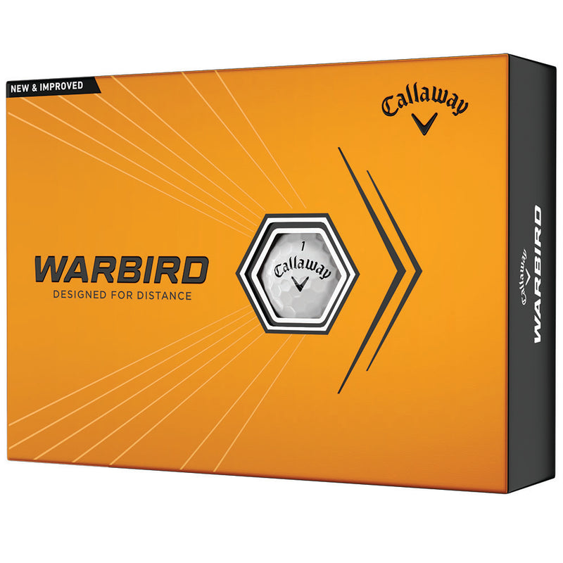 Callaway Warbird Golf Balls - White - 12 Pack