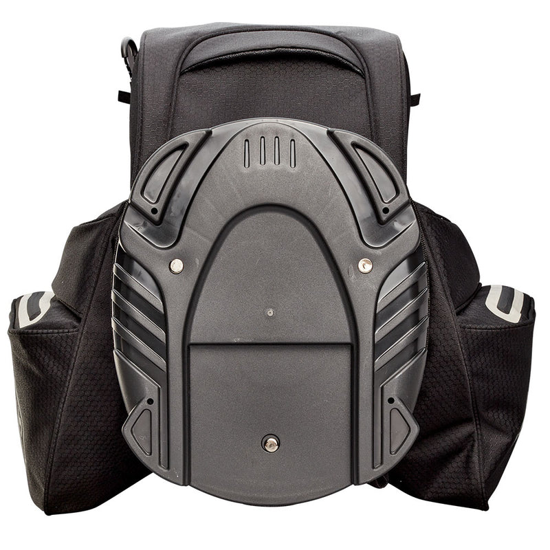 Wilson Exo Dry Waterproof Cart Bag - Black/Black/Silver