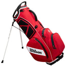Wilson Exo Dry Waterproof Stand Bag - Staff Red/Black/White