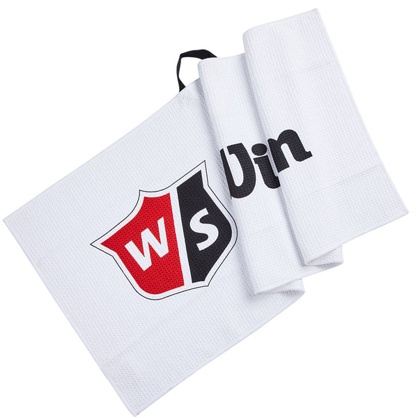 Wilson Tour Caddy Towel - White