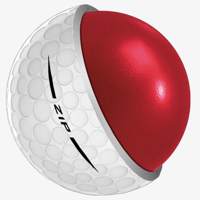 Wilson Staff ZIP Golf Balls - White - Double Dozen