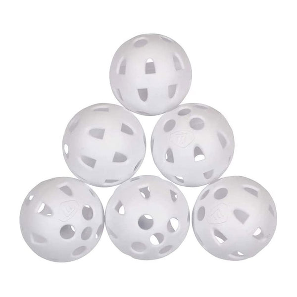 Masters Airflow XP Practice Balls (6 Pack) - White (Regular Packaging)