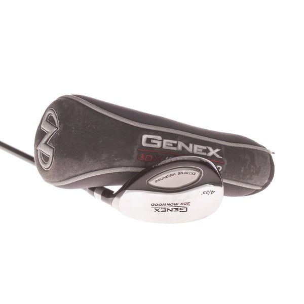Nickent Golf Equipment Genex 3DX Graphite Men's Right Hybrid 23 Degree Regula - Speedrated75 g