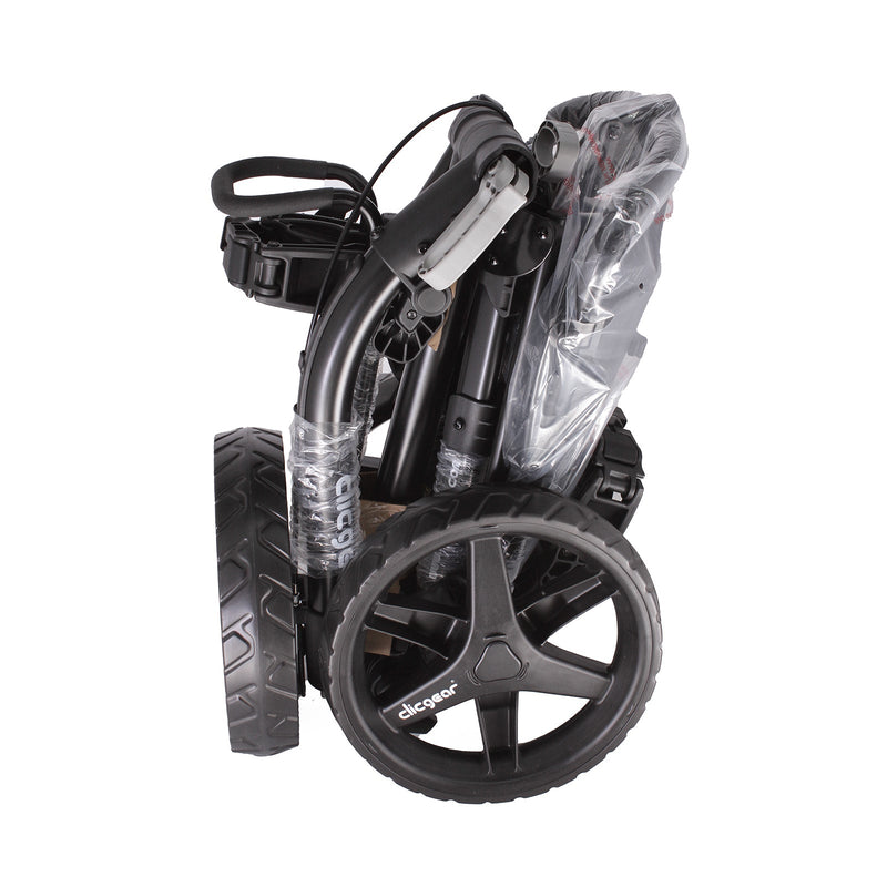 Clicgear 4.0 3 Wheel Second Hand Push Trolley - Black