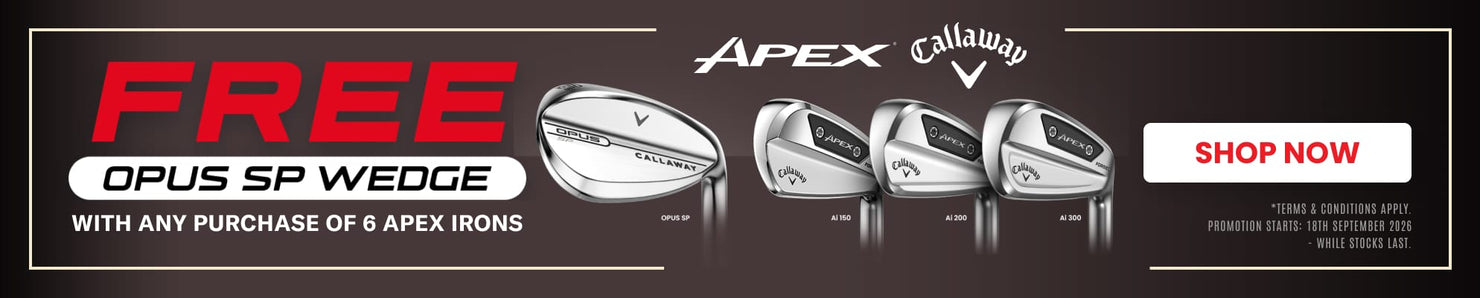 Apex buy 6 and get a free Opus SP Wedge!