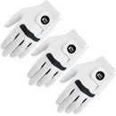 Cobra Pur Tech Golf Glove - White - 3 Pack '26