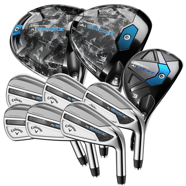 Callaway Paradym Ai Smoke Max 9-Piece Package Set - Graphite