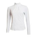 Green Lamb Regan Cotton Roll Neck Top - White