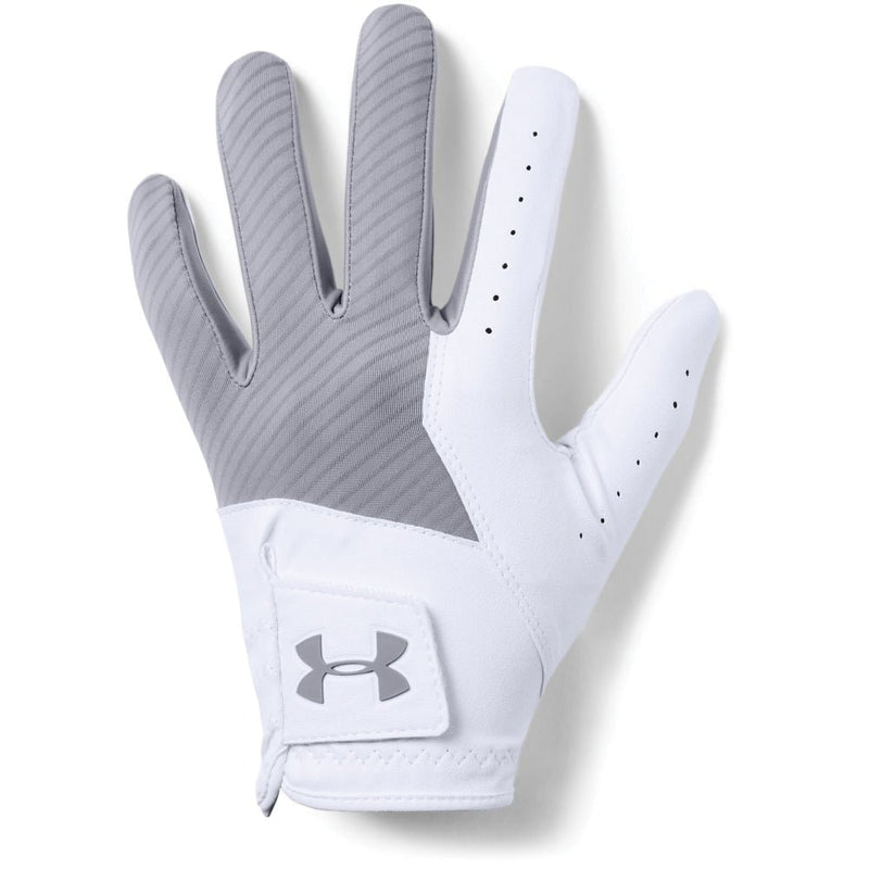 Under Armour Medal Golf Glove - Steel/White