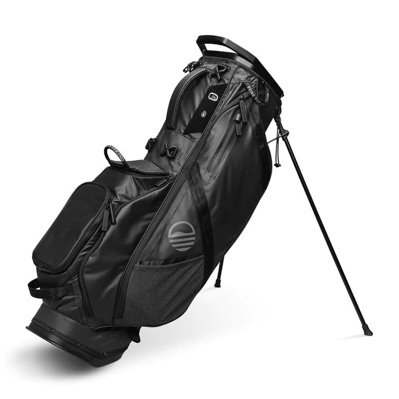 Sunday Golf Ranger Stand Bag - Black