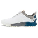 ECCO S-Three Gore-Tex BOA Spikeless Waterproof Shoes - White/Seaport