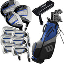 Wilson 1200 TPX 11-Piece Stand Bag Package Set - Steel