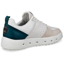 ECCO Golf Street 720 GORE-TEX Waterproof Spikeless Shoes - Gravel/White/Bay Green