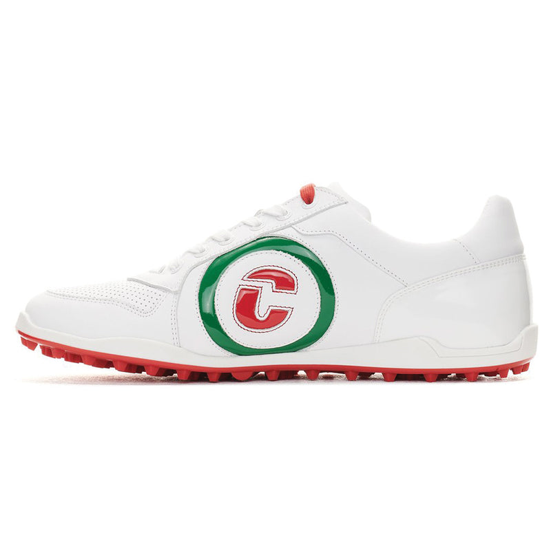 Duca Del Cosma Kuba 2.0 Waterproof Spikeless Shoes- White/Green/Red