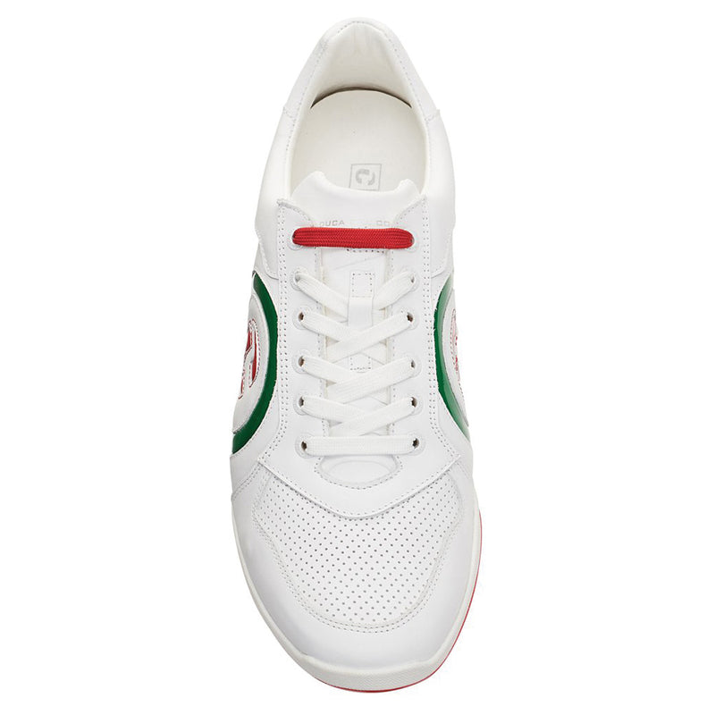 Duca Del Cosma Kuba 2.0 Waterproof Spikeless Shoes- White/Green/Red