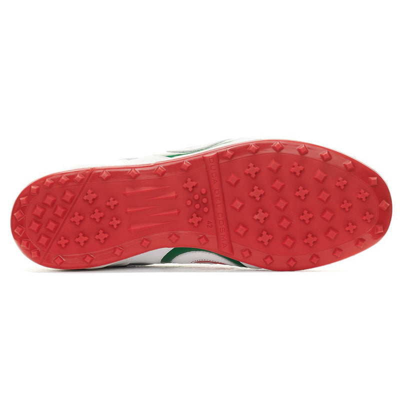 Duca Del Cosma Kuba 2.0 Waterproof Spikeless Shoes- White/Green/Red
