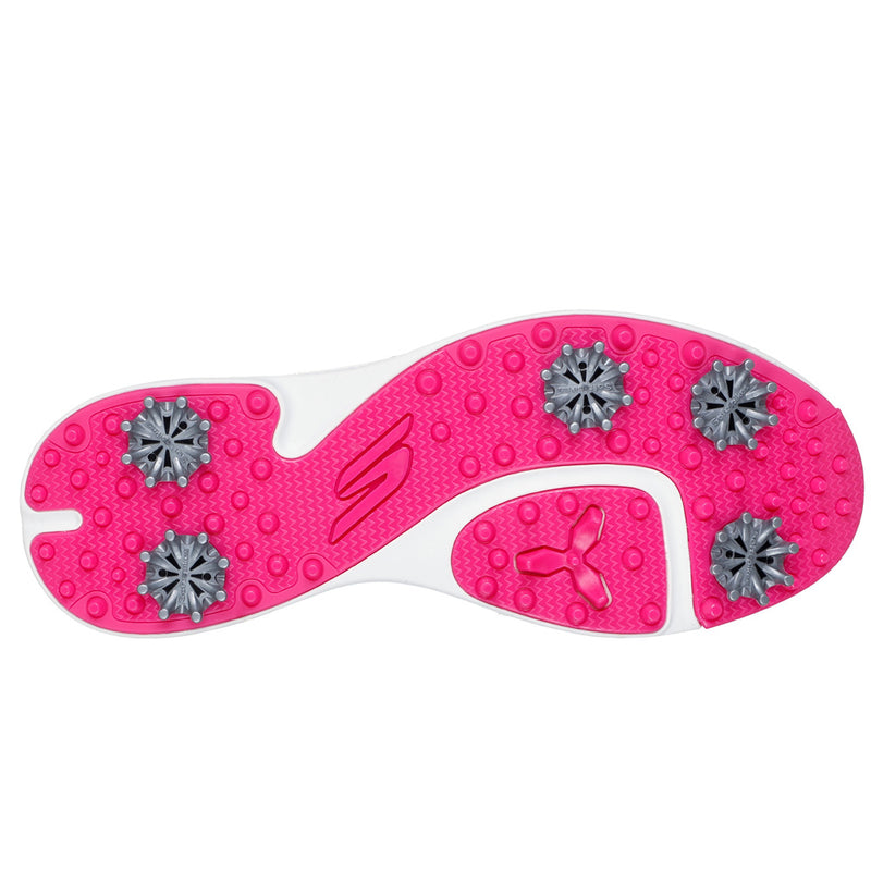 Skechers Go Golf Jasmine 2 Ladies Spiked Waterproof Shoes - Black/Pink