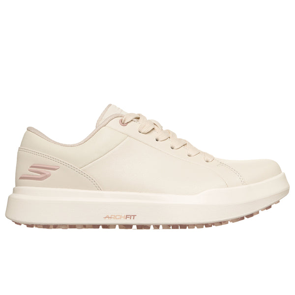 Skechers Go Golf Drive 6 Womens Spikeless Shoes - Natural/Multi