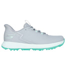Skechers Go Golf Elite 6 Ladies Spikeless Waterproof Shoes - Grey/Mint