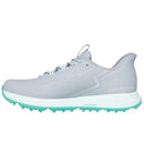 Skechers Go Golf Elite 6 Ladies Spikeless Waterproof Shoes - Grey/Mint