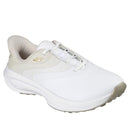 Skechers Flow Slip-Ins Ladies Spikeless Shoes - White/Natural