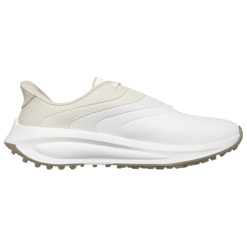 Skechers Flow Slip-Ins Ladies Spikeless Shoes - White/Natural