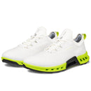 ECCO BIOM C4 Hybrid GORE-TEX Spikeless Waterproof Shoes - White/Lime Punch