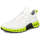 ECCO BIOM C4 Hybrid GORE-TEX Spikeless Waterproof Shoes - White/Lime Punch