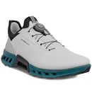 ECCO BIOM C4 Hybrid BOA GORE-TEX Spikeless Waterproof Shoes - Concrete/Baygreen