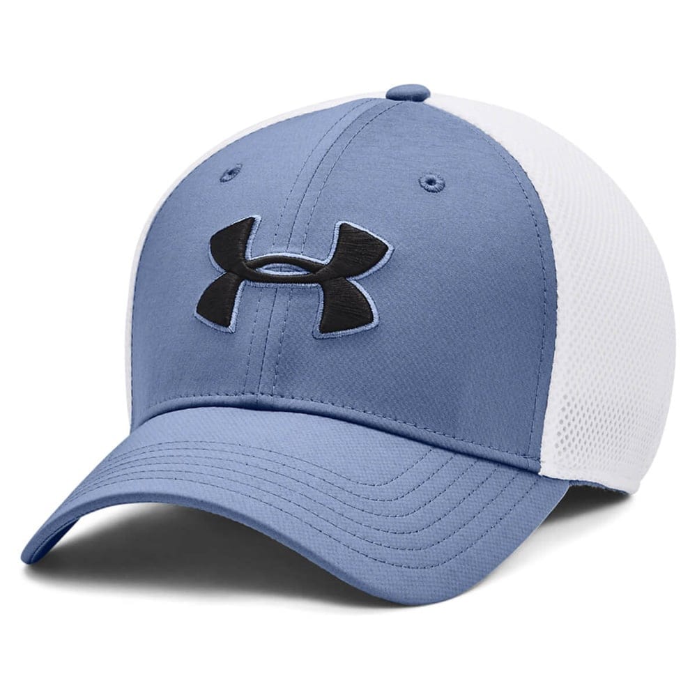 TB Classic Mesh Golf Cap Mineral Blue White