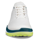 Ecco Golf LT1 Waterproof Spikeless Shoes - White/Baygreen