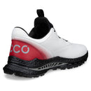 Ecco Golf Biom C5 BOA GORE-TEX Waterproof Spikeless Shoes - White/Chili Red