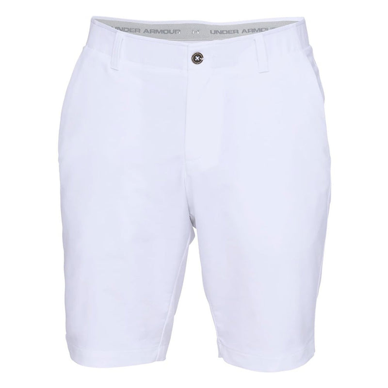 Under Armour Matchplay Performance Taper Shorts - White