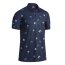 Callaway Postcard Printed Polo Shirt - Peacoat
