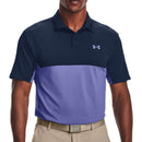 Under Armour Performance 2.0 Colorblock Polo Shirt - Academy/Starlight