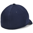 Under Armour Boys' Blitzing Low Stretch Fit Cap - Midnight Navy/White