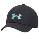 Under Armour Boys Blitzing Low Adjustible Cap - Black/Blue Haze