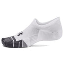 Under Armour Performance Tech No Show Socks (3 Pairs) - White/White/Jet Gray