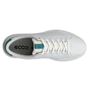 Ecco Street Vibe Waterproof Spikeless Shoes - White/Baygreen