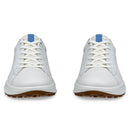 Ecco Street Vibe Waterproof Spikeless Shoes - White/Federal Blue