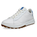 Ecco Street Vibe Waterproof Spikeless Shoes - White/Federal Blue