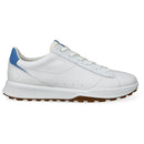 Ecco Street Vibe Waterproof Spikeless Shoes - White/Federal Blue